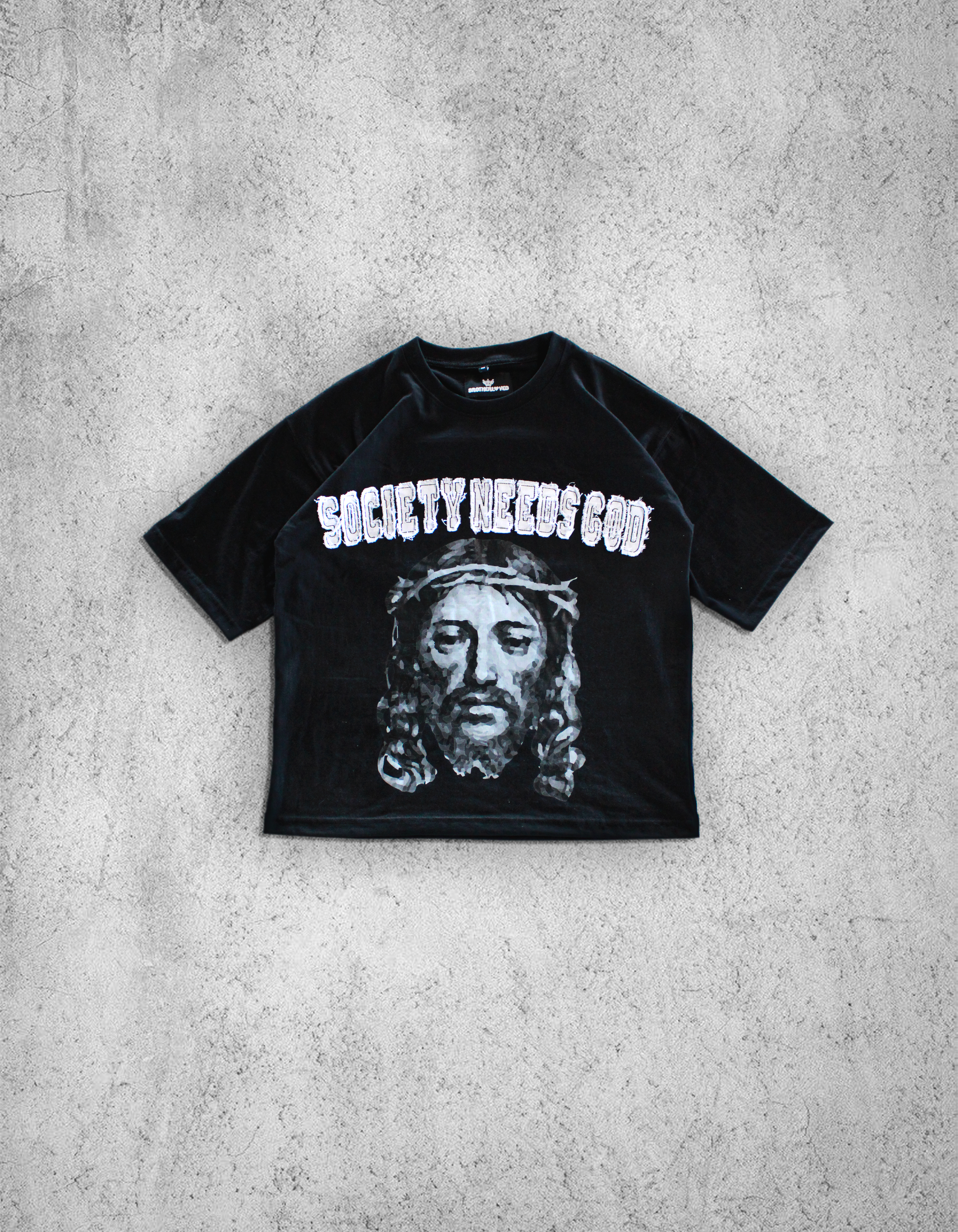 "Society Needs God" Tee (PREMADE)